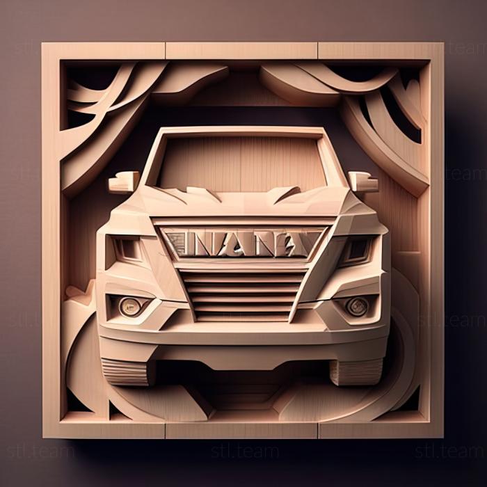 3D model Nissan Atlas (STL)